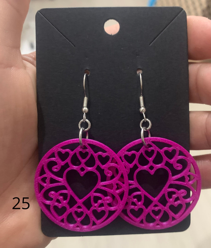 Boucle d'oreille impression 3D