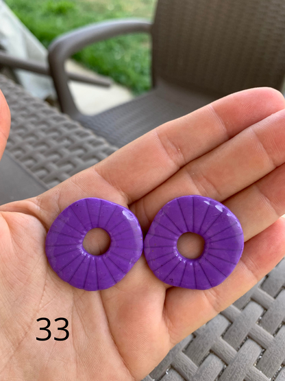 Boucles pampilles interchangeables
