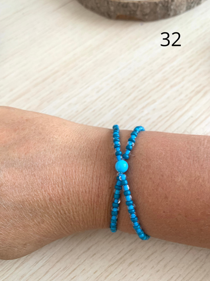 Bracelet en perles (Taille S)