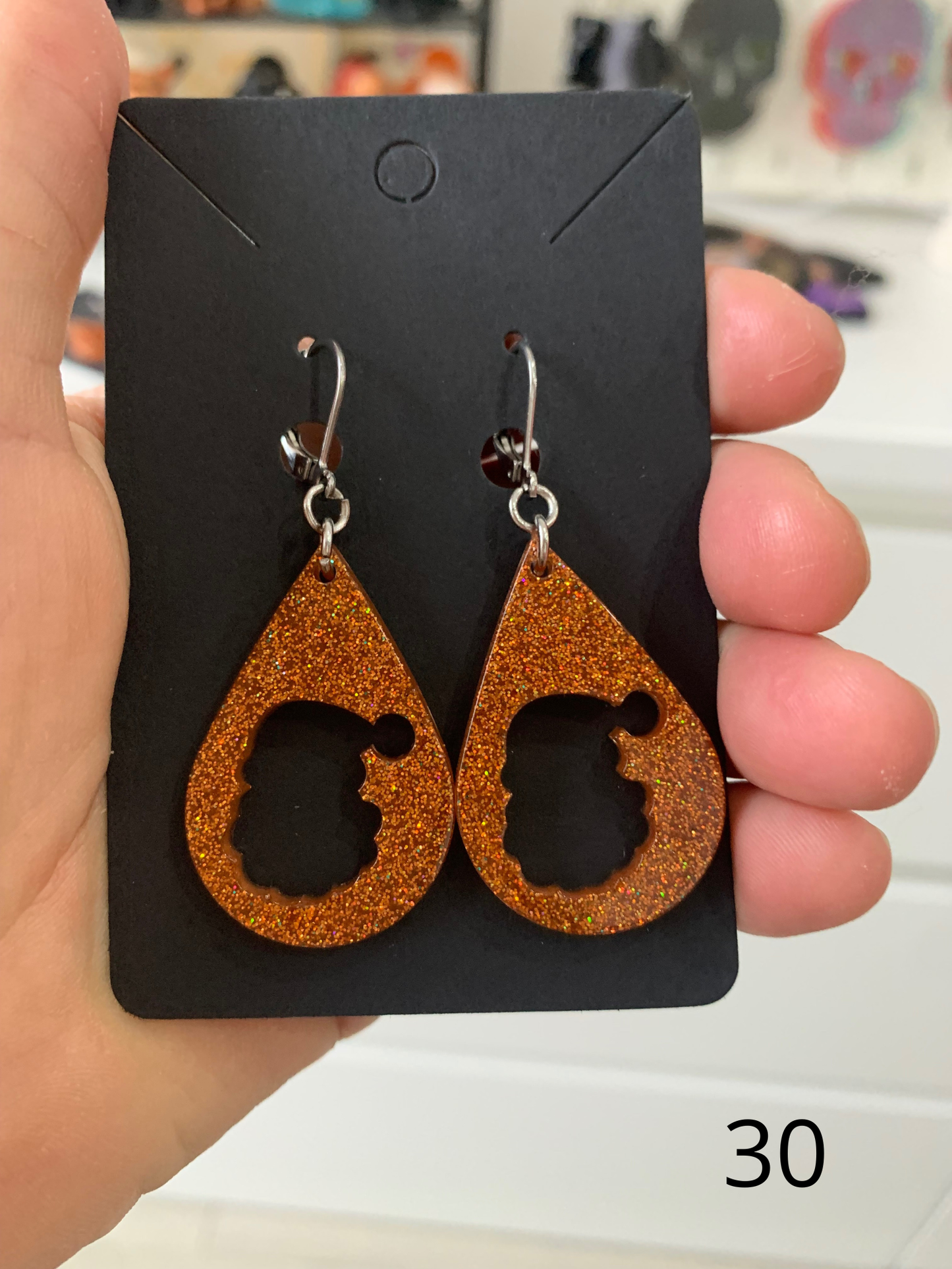 Boucles d'oreilles Noel