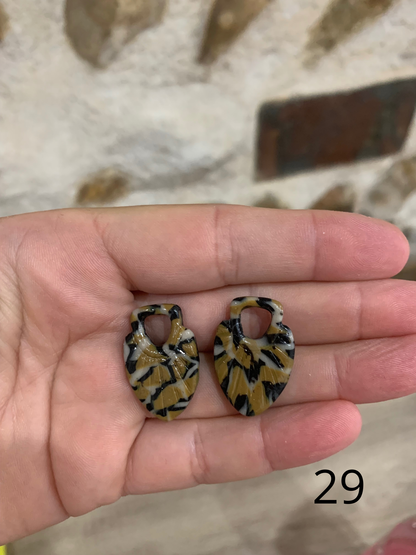 Boucles pampilles interchangeables