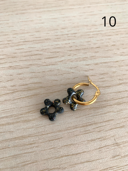 Boucles mini pampilles interchangeables