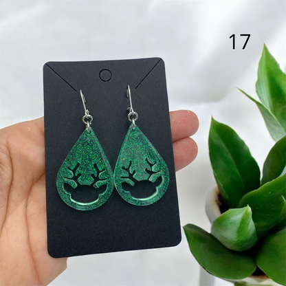 Boucles d'oreilles Noel