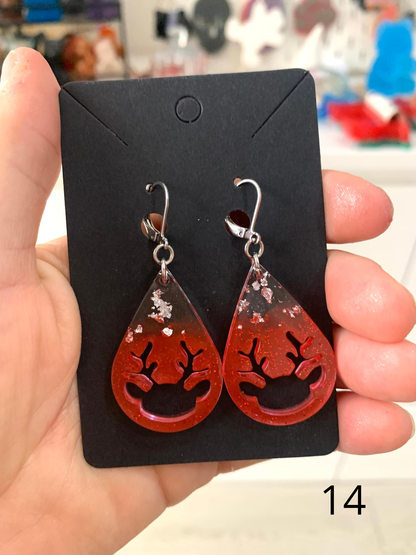 Boucles d'oreilles Noel