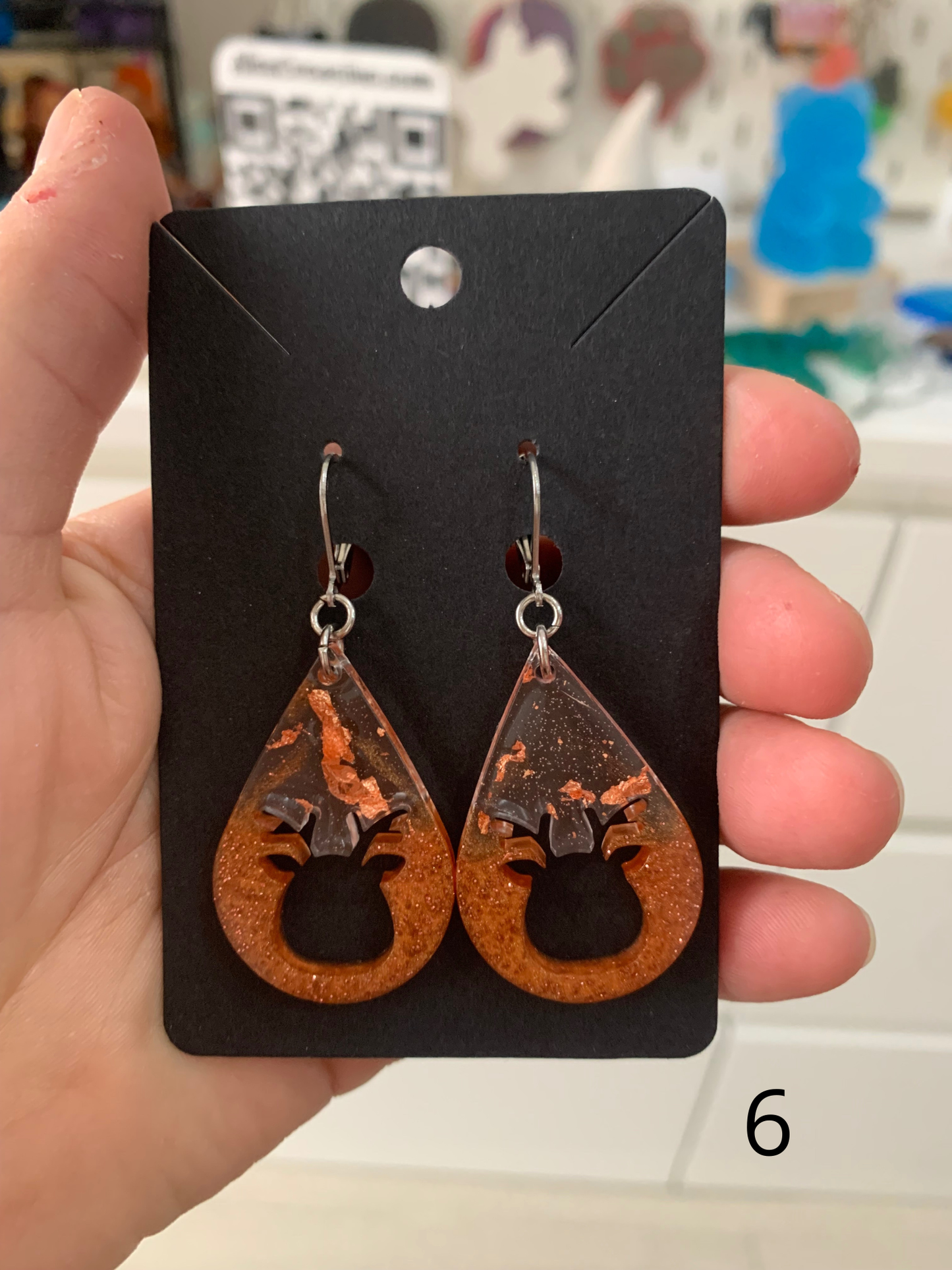 Boucles d'oreilles Noel