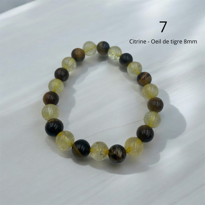Bracelets perles naturelles