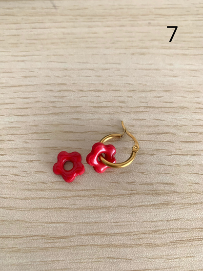 Boucles mini pampilles interchangeables
