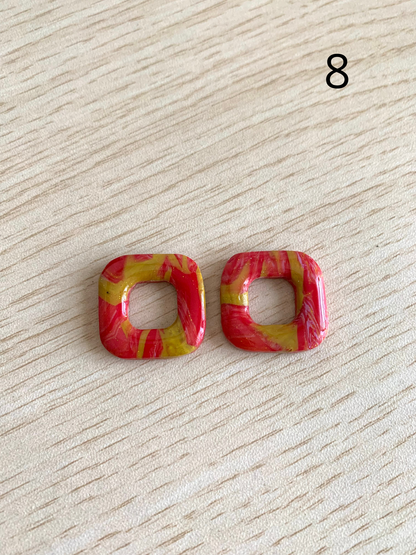 Boucles pampilles interchangeables