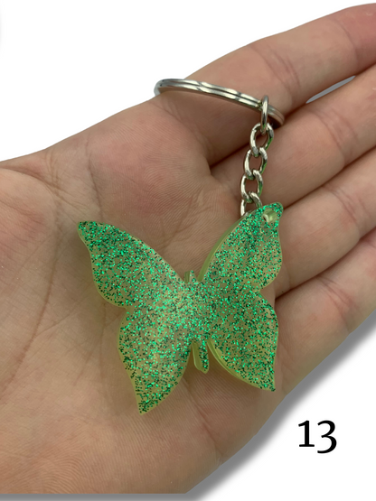Porte clés papillon