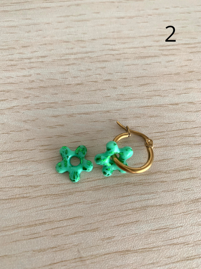 Boucles mini pampilles interchangeables