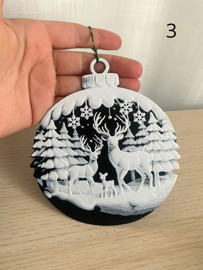 Sujets de Noel 3D