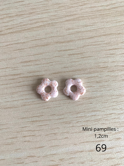 Boucles pampilles interchangeables