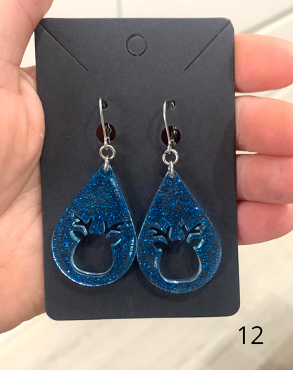 Boucles d'oreilles Noel