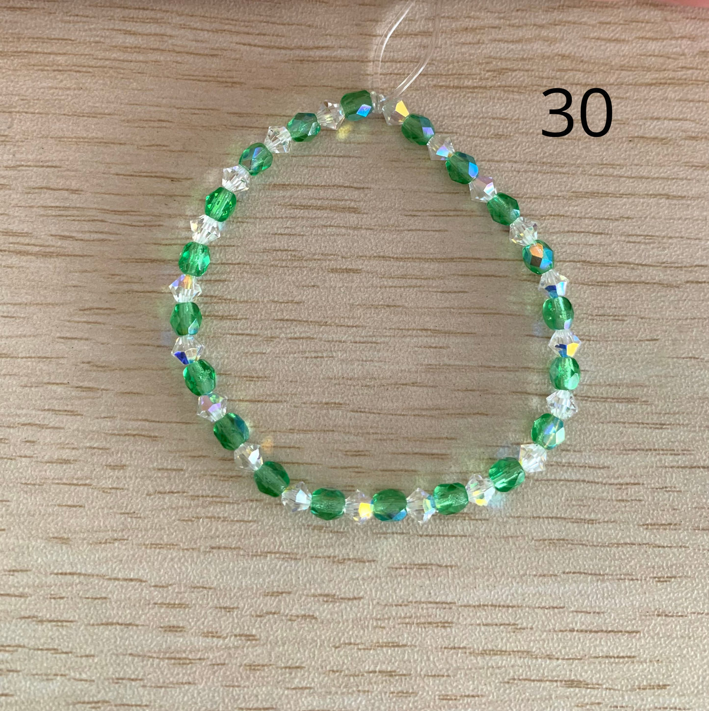 Bracelet en perles (Taille S)