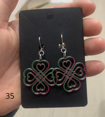 Boucle d'oreille impression 3D