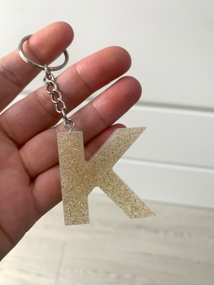 Porte clès lettre
