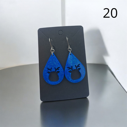 Boucles d'oreilles Noel