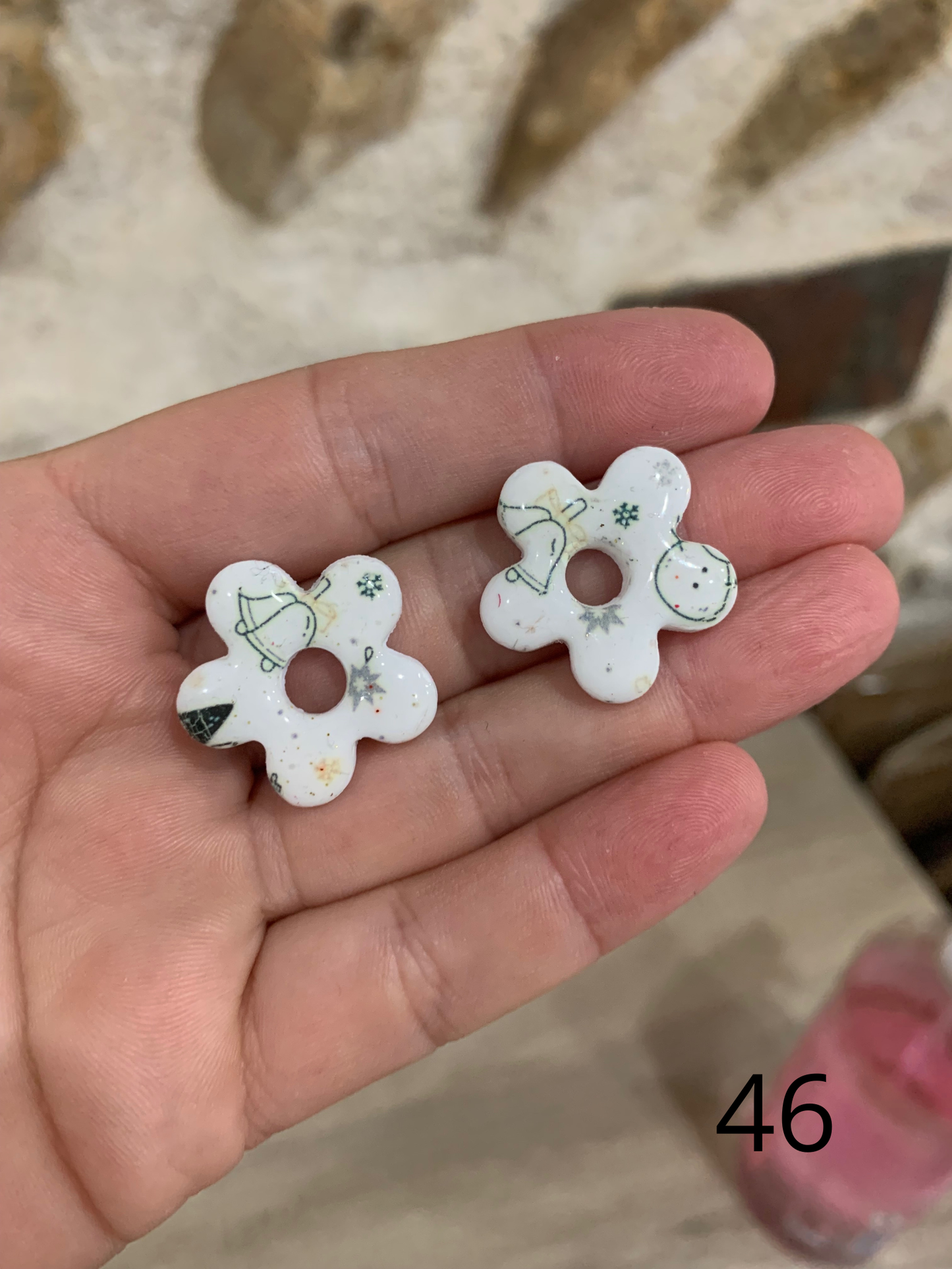 Boucles pampilles interchangeables / clou