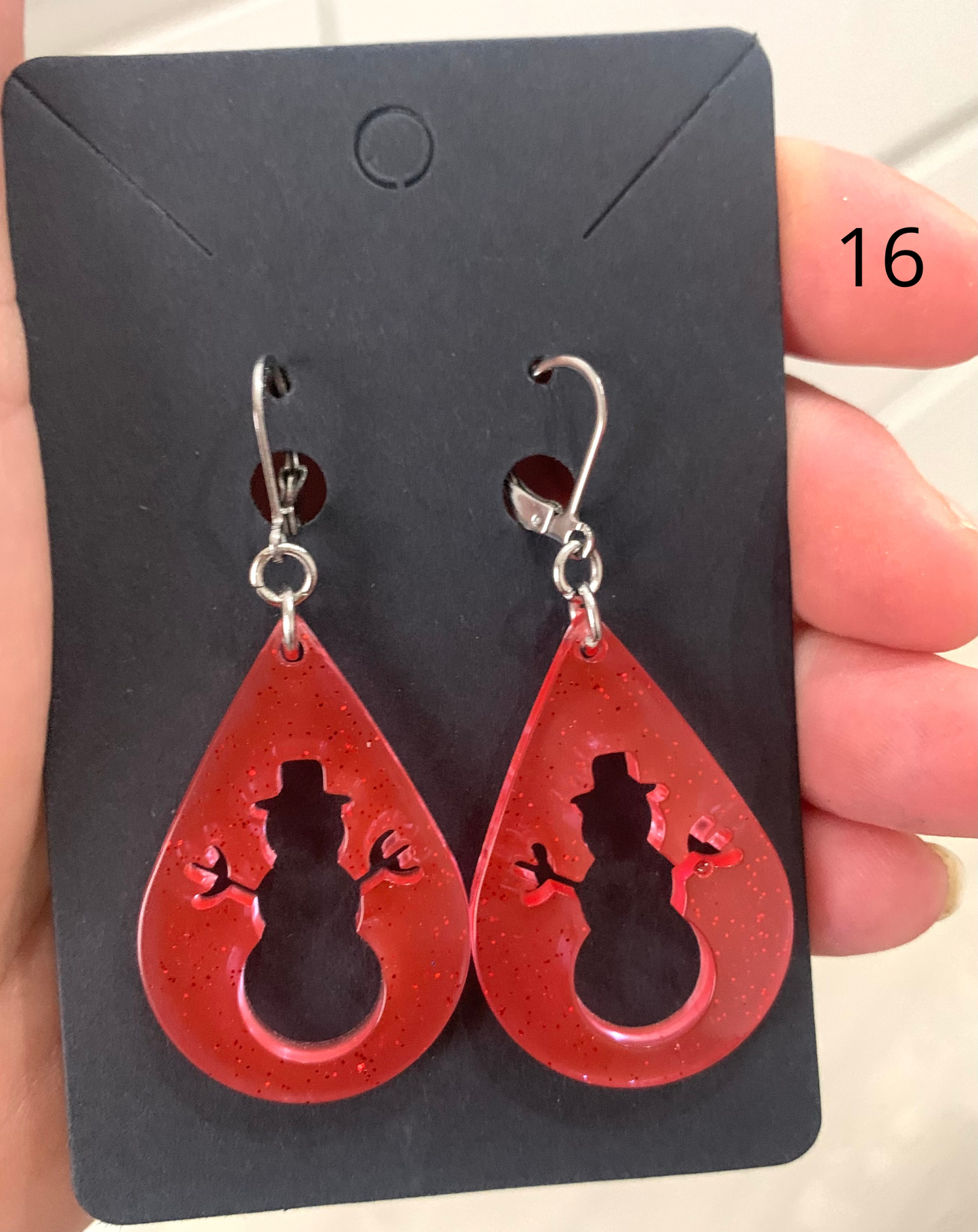 Boucles d'oreilles Noel