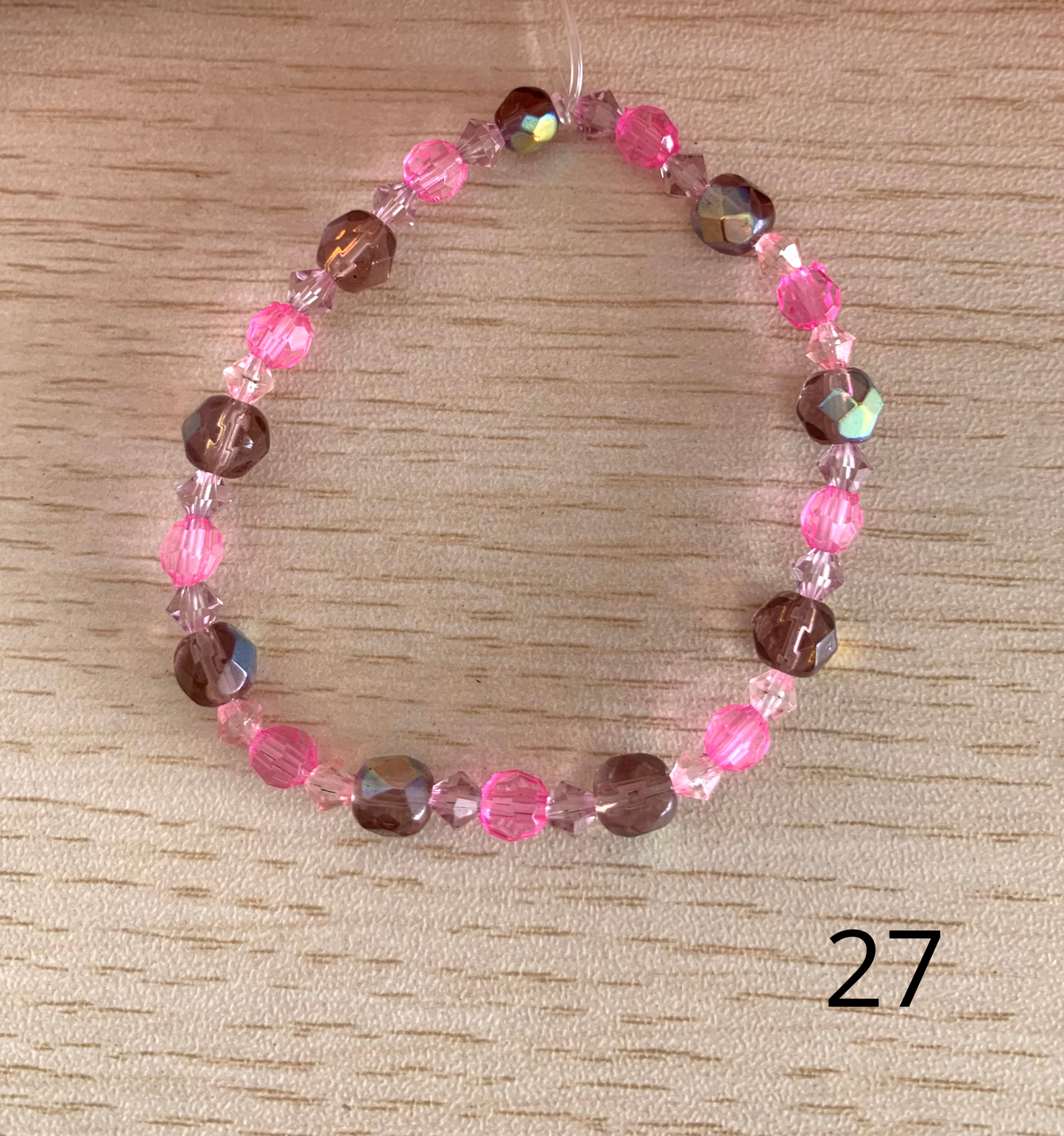 Bracelet en perles (Taille S)