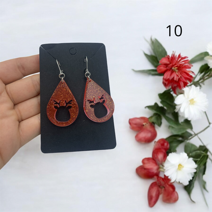 Boucles d'oreilles Noel
