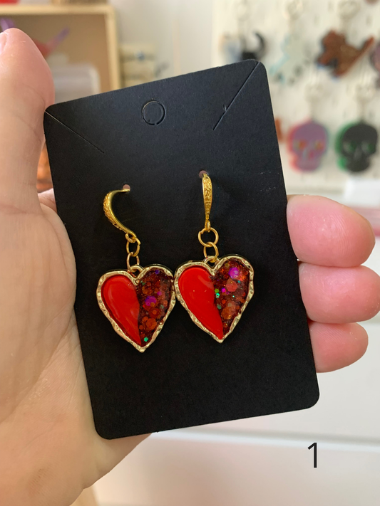 Boucles d'oreilles à crochets