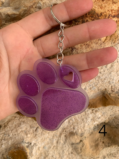 Porte-clés Patte de chien