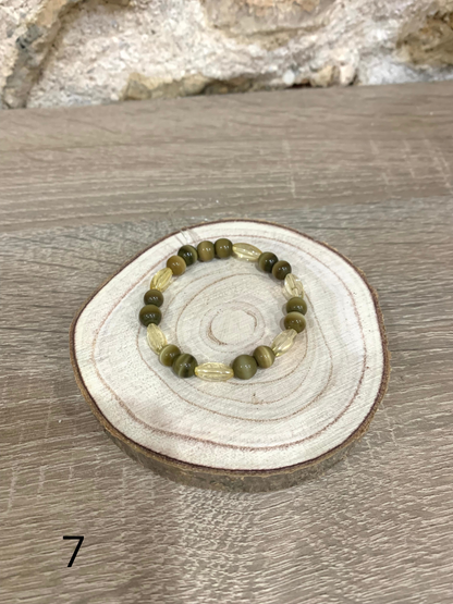 Bracelet en perles (Taille S)