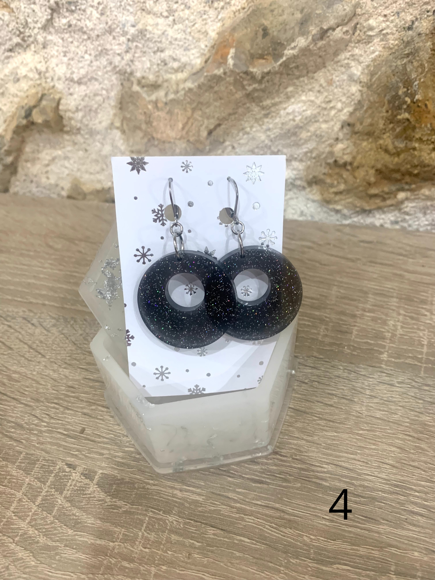 Boîte + boucles cadeaux