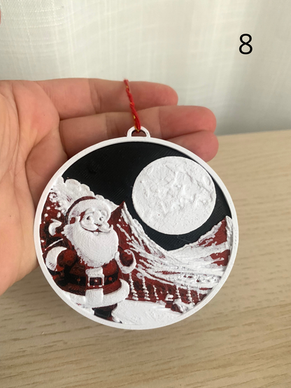 Sujets de Noel 3D
