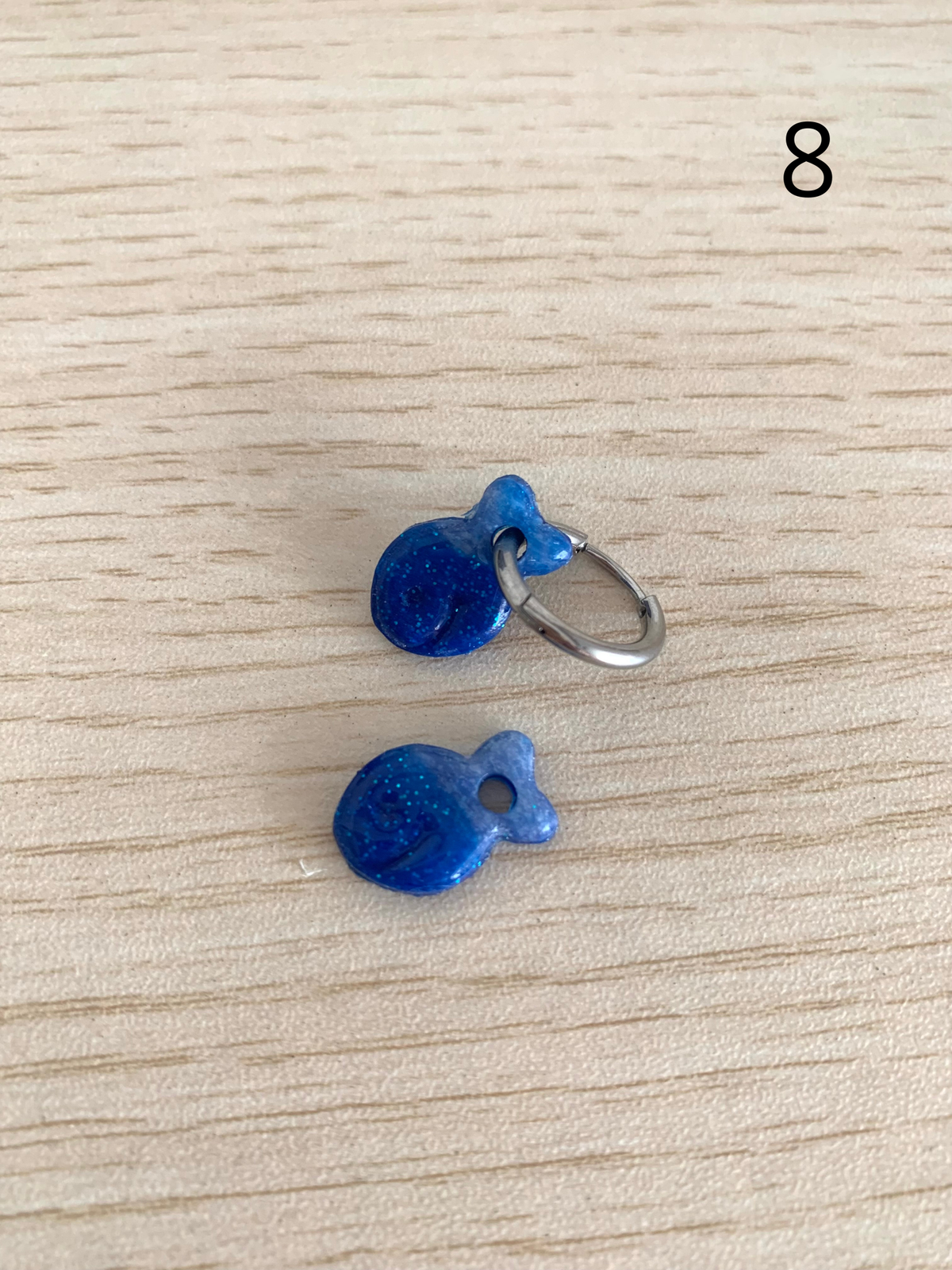Boucles mini pampilles interchangeables