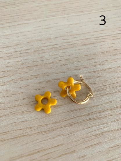 Boucles mini pampilles interchangeables