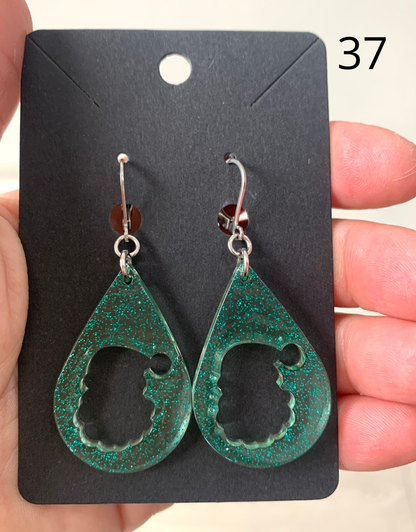 Boucles d'oreilles Noel