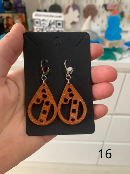 Boucles d'oreilles Noel