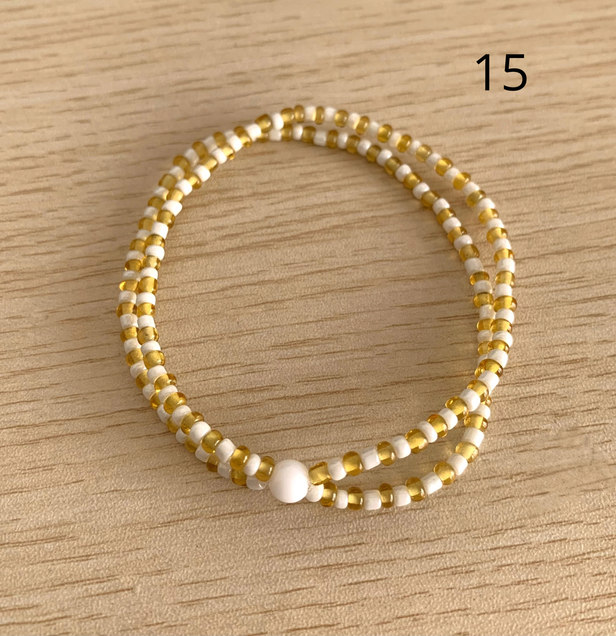 Bracelet perles (Taille L)