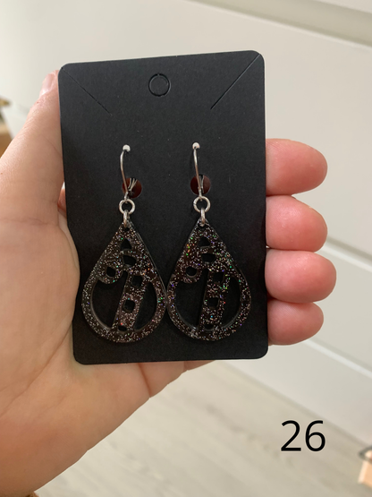Boucles d'oreilles Noel