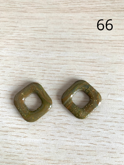 Boucles pampilles interchangeables