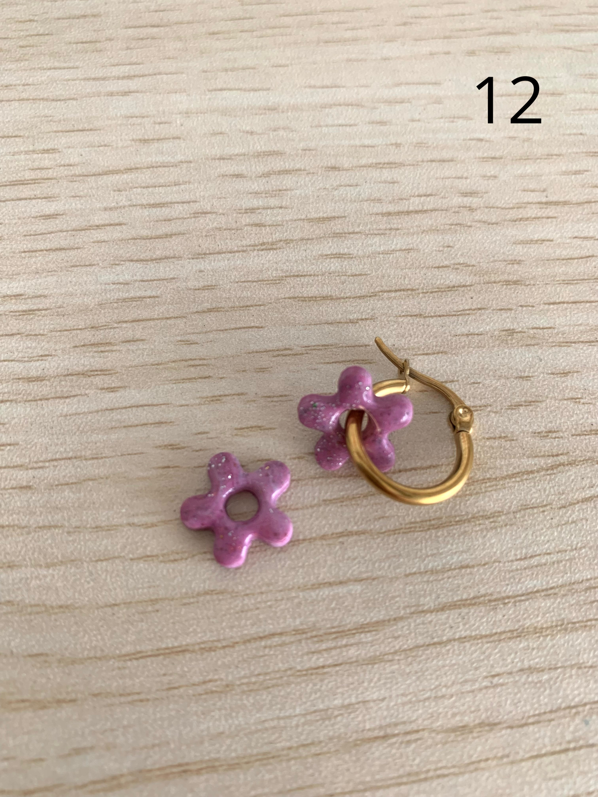 Boucles mini pampilles interchangeables