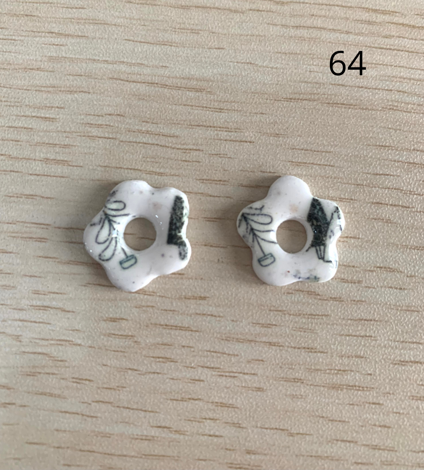 Boucles pampilles interchangeables / clou