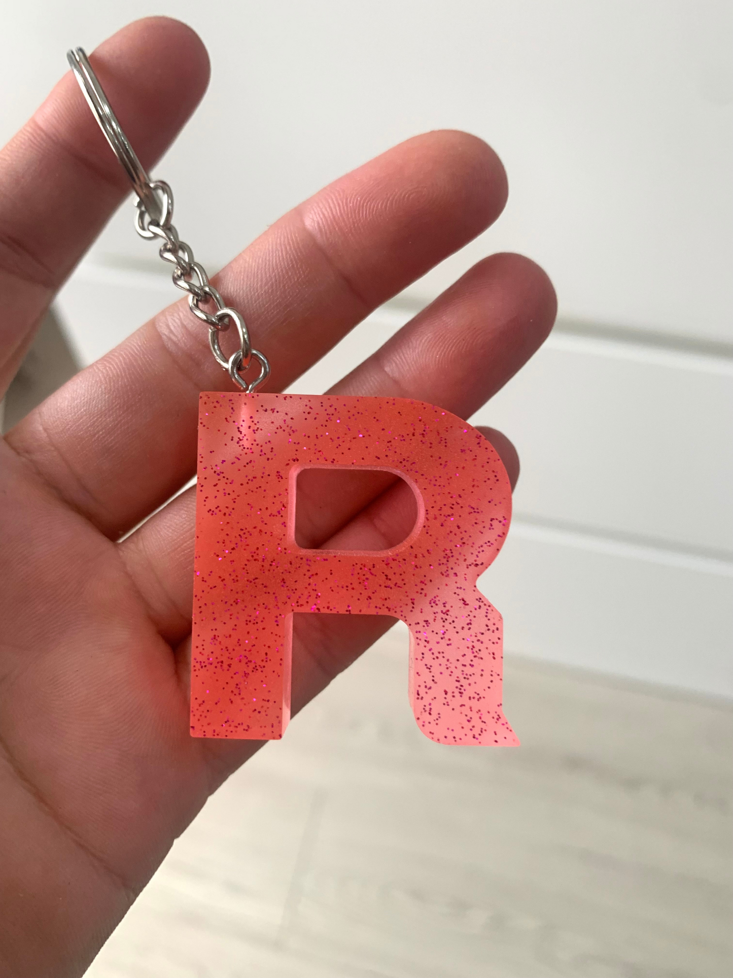 Porte clès lettre