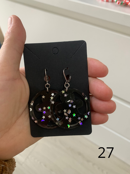 Boucles d'oreilles Noel