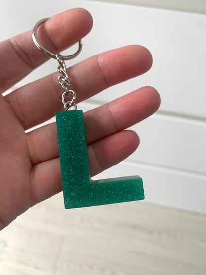 Porte clès lettre