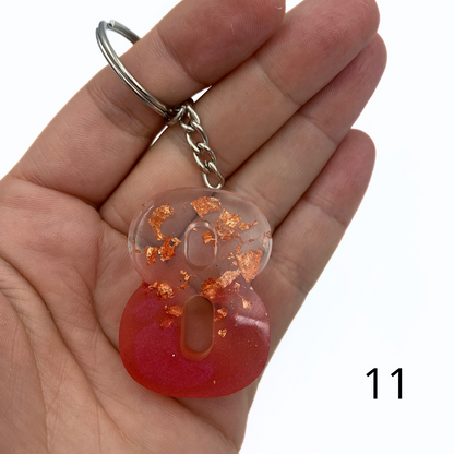 Porte-clés chiffre