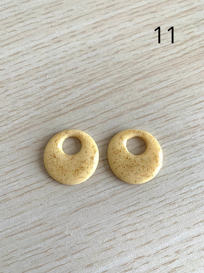 Boucles pampilles interchangeables