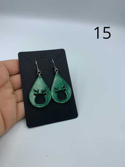 Boucles d'oreilles Noel