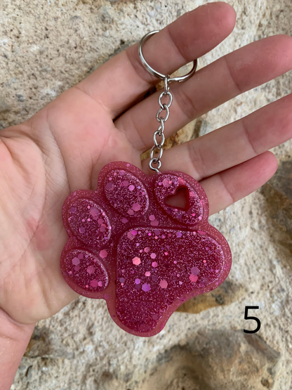 Porte-clés Patte de chien