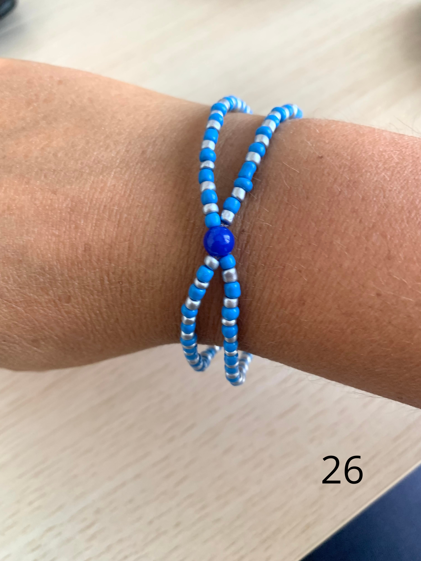 Bracelet en perles (Taille S)