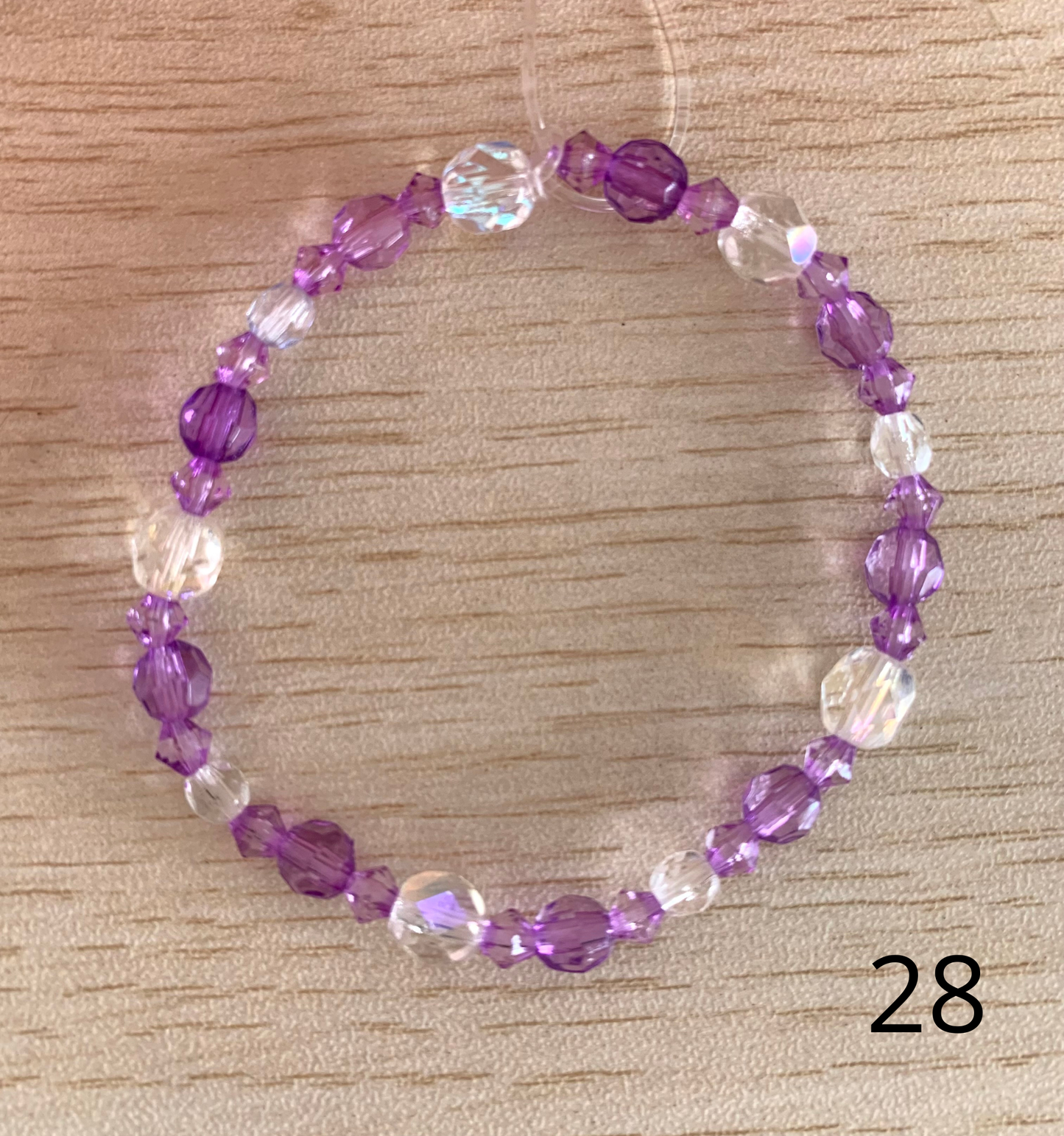 Bracelet en perles (Taille S)