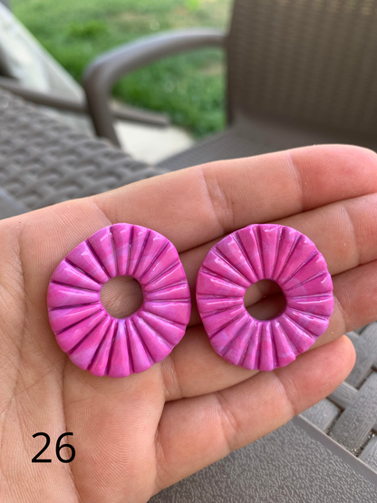 Boucles pampilles interchangeables