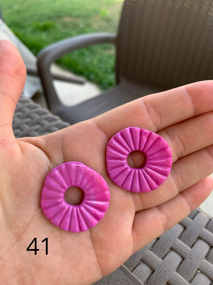 Boucles pampilles interchangeables